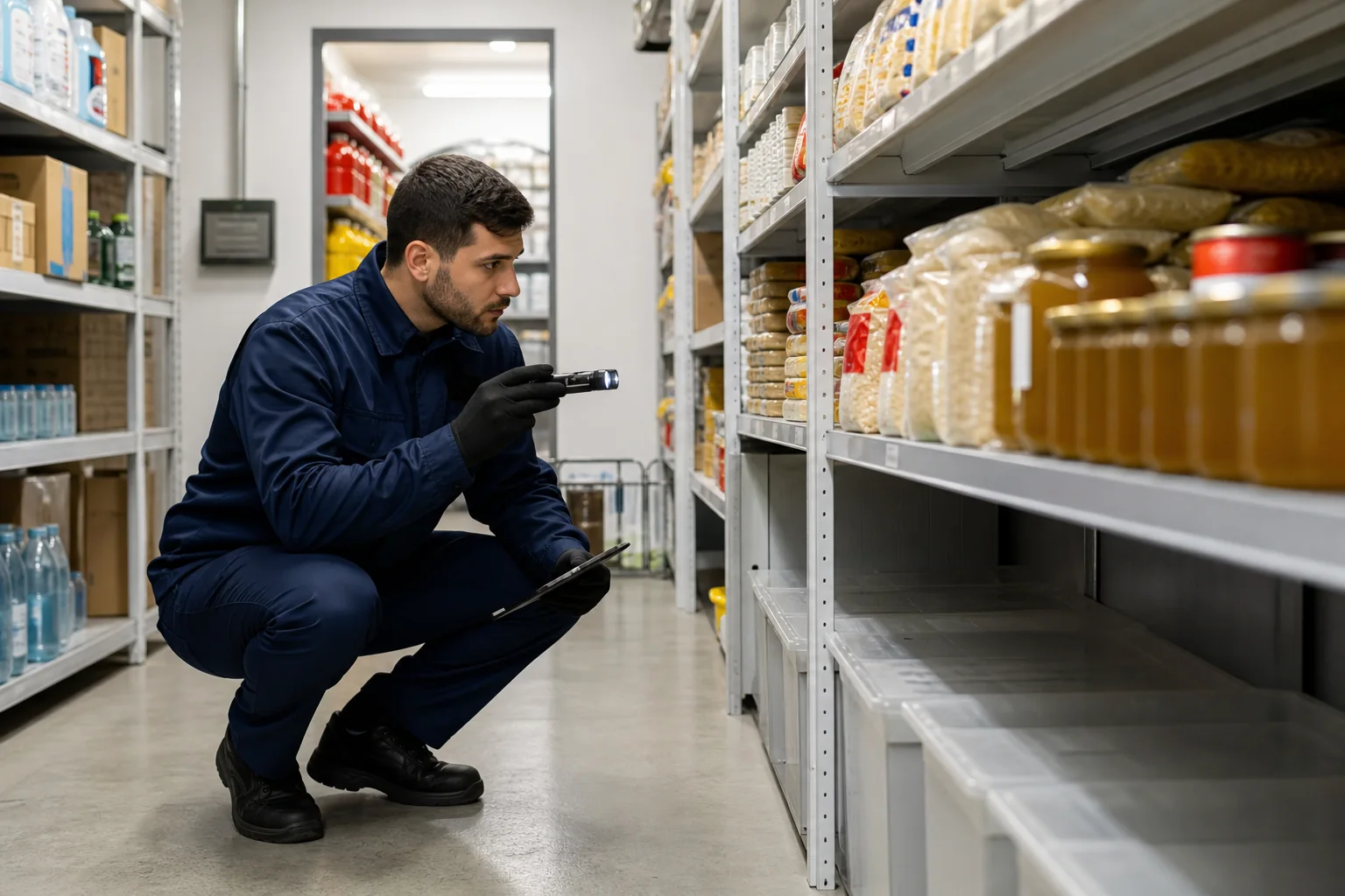 Técnico de Vallès Plagas preparado para un servicio de control de plagas